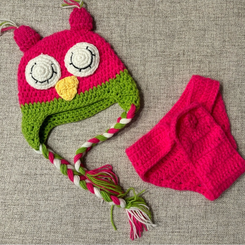 Baby girl Owl picture outfit